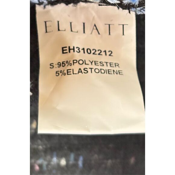 Elliatt Ada Chevron Back Side Slit Dress in Multi NWT Size XL - Picture 9 of 10